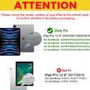 ProCase Smart Case for iPad Pro 12.9 2022/2021/2020/2018, Slim Stand Hard Back Shell Smart Cover for iPad Pro 12.9" 6th Gen/5th Gen/4th Gen/3rd Gen -Navy
