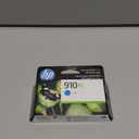 HP 910XL Cyan High-yield Ink Cartridge | Works with HP OfficeJet 8010, 8020 Series, HP OfficeJet Pro 8020, 8030 Series | Eligible for Instant Ink | 3YL62AN