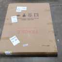 Rectangle Rattan Mirror, 30"x40" Rattan Wall Mirror for Bathroom, Large Farmhouse Wooden Mirror with Handmade Wicker Frame, Decorative Boho Mirror for Nursery Bedroom Living Room Entryway Nature