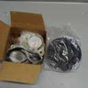 WH03X30517 Washer Shift Actuator, WH01X27538 Drive Belt, WH05X24185 Clutch, WH01X24434 Spring, WH03X32097 Transmission Drive Pulley And Nut Compatible with GE Washing Machine Parts Set 5PCS