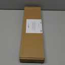 Amazon Basics Ultra Premium Wireless Keyboard and Mouse Combo, Rechargeable, Full-Size with Number Pad, Sleek Design, Plug and Play, Quiet Typing, 2.4GHz USB Receiver, Black (QWERTY)