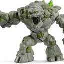 Schleich Eldrador Creatures - 8" Stone Monster Toy with Crystal Set - Cool Movable Monster Action Figure for Boys and Girls - Fantasy Giant Rock Beast Figurine - Fun Scary Toys - Kids Ages 7+ | 70141