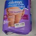 Always Discreet Adult Diapers for Women, Incontinence Underwear, Postpartum Essentials, Disposable Briefs, Max Absorbency, Bladder Leak Protection, 2XL / XXL, 13ct