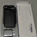 Wireless Charger for Samsung/Android, HOLYJOY Foldable 3 in 1 Fast Charging Station/Stand/Multi Charger for Samsung S25 Ultra/S24/Note 20, Travel Pad for Galaxy Watch 8/7/6/5/Active 2, For Buds(Black)