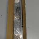 Stainless Steel Stove Gap Covers 13.8~27.5 Inch Retractable, Range Trim Kit Between Stove Top and Counter Heat Resistant & Easy to Clean Oven Gap Filler by BOGDA Silver (2 Packs)