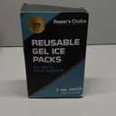 2 Pack Large Ice Packs for Injuries | 11" x 14.5" | Hot & Cold Pack | Reusable Gel Pack, Durable Construction, & Flexible When Frozen
