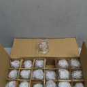 24 Pcs Candlestick Holders Glass Clear Taper Candle Holders 2.2" High Candle Stick for Wedding Centerpieces Decor Party Supplies