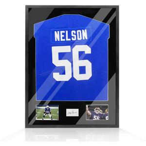 Snail 32"x24" Jersey Frame Display Case Wooden Wall Mounted Matt Black Shadow Box for Baseball Basketball Football Soccer Hockey Sport Shirt, Plus Displaying Two Idol's Photos and One Signature