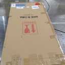 Farmhouse Mirror for Wall Decor: 43.3" x 17.7" Large Rustic Windowpane Mirrors with Wooden Frame- Decorative Entryway Mirror for Living Room/Bedroom/Hallway/Fireplace (White)