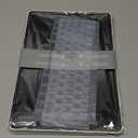 Seorsok Compatible with MacBook Air 13 Inch Case2022 2021 2020 2019 2018 Release A1932 A2179 M1 A2337,Elegant Leather Plastic Hard Shell Case Transparent Keyboard Cover,Beige PVC Grid No Logo Cutout