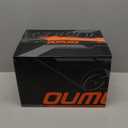  Adult Motocross Dirt Bike Helmet with Goggle, Gloves & Mask - DOT/FMVSS-218 Off-Road Motorcycle & ATV Helmet with Adjustable Sun Visor, Medium, New Blue Flame