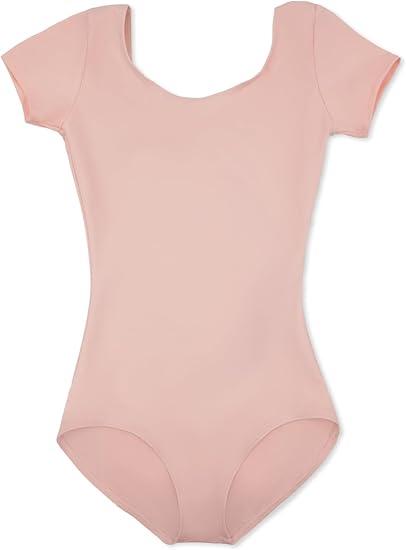 Capezio girls Short Sleeve Leotard - Girls Small