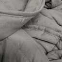 Weighted Blanket 20lbs 48"x72" Cooling Breathable Heavy Blanket Microfiber Material with Glass Beads for Adult All-Season Summer Fall Winter Soft Thick Comfort,  48*72 inch 20LB, Dark Grey