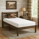 Memory Foam Mattress, Gel-Infused with High-Density Base, Medium Firm, CertiPUR-US, Washable Cover, 8 inches, Twin