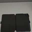 Speck New iPad Pro 11 Inch Case (2024 Model, 5th Gen) - with Pencil Holder, Drop & Camera Protection, Slim Multi Range Stand, Balance Folio, No Auto/Sleep Wake Function - Black/Black/White