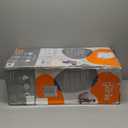 Diaper Genie Platinum Pail (Lilly White) is Made of Durable Stainless Steel and Includes 1 Easy Roll Refill with 18 Bags That can Last up to 5 Months