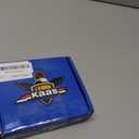 Kaas Battery Terminal Connectors, Colored Anode Top Post Battery Terminal, Positive (Red) Negative (Blue) Set (+/ -), for SAE/ DIN/ EN Tapered Top Post, 12-Way Terminal Clamps in 8AWG to 4/ 0 (XL) AWG