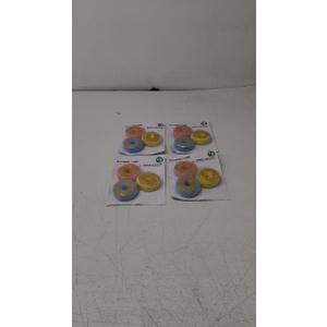 Sidewalk Chalk Donut 3 CT (4 Pack)