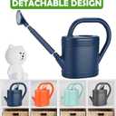 1 Gallon Watering Can for Indoor Plants, Garden Watering Cans for Outdoor Plant House Flower, Modern Plant Watering Can Large Long Spout with Sprinkler Head