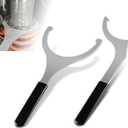 2.5" Spring Preload Spanner Wrench Kit fit for Arctic Cat, Can Am Maverick, Polaris RZR, Textron, and Yamaha YXZ Models with Preload Shock Body (for Fox 2.5 inch shock bodies)