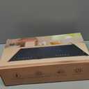 Food Warming Mat - 42" x 16" Extra Long Fast Heat Up Food Warmer with 7 Level Temp & 4 Hour Timer Function, Portable & Rollable Warming Tray Mat for Buffets Party and Home (Dark Blue)