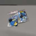 2 x 5Pcs 0.4in/10mm Diameter Cute Silicone Straw Covers Cap for Stanley Cup, Dust-Proof Drinking Straw Reusable Straw Tips Lids. (Jerry & Smurf Family)