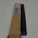 Abyssaly 23.6" X 118" Black Wood Peel and Stick Wallpaper - Wood Grain Contact Paper Self-Adhesive Removable Vinyl Film Furniture Wall Decorative - Real Wood Tactile Sensation Surfaces Easy to Clean