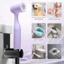 Handheld Bidet Sprayer with Toilet Hose | Dual Spray Modes | Leak-Proof ABS | for Feminine Wash, Baby & Pet Care(Macaron Purple, 1 Set)