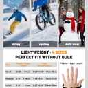 GXCROR Waterproof Winter Gloves for Men & Women, Touchscreen 3M Thinsulate Thermal Gloves for Skiing, Cycling, Snow Shoveling & Outdoor Work, Locked-in -20 Warmth (Small)