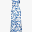 GRACE KARIN Women Strapless Casual Loose Ruched Long Maxi Dress with Pockets, Small