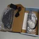 WallarGe Rechargeable Neckband Hearing Amplifier for Conversation or TV Watching, Digital Hearing Amplifier for Seniors Adults with Volume Control, Bluetooth Earphones for Seniors (Black02)