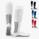 LUX Anti Slip Soccer Knee Socks,Non Slip Football/Basketball/Hockey Sports Grip Socks