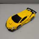 YOTOY Remote Control Car Toys - Transform RC Cars for Kids, One Button Transformation, 360 Degree Rotating Drifting, 2.4Ghz & 1:18 Scale, Gift for Kids Age 4 5 6 Years Old Boys and Girls (Yellow)