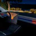 Blind Spot Detection with Ambient Lighting for Tesla Model Y Juniper 2025+,Model 3 Highland 2024+ Multi Color Effect Warning Light Strip