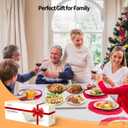 Food Warming Mat,Upgrade Fast Full-Surface Heating Mat, Electric Warming Tray with 6 Temperature and 6HoursTimer, Portable Rollable Food Warmer Perfect For Parties Buffet and Home Dinners (White)