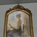 8x10 Inch Vintage Picture Frame, Elegant Antique Photo Frames with Glass Front, Sunlit Vintage Picture Frame, Photo Display, Tabletop Wall Hanging, Gift Ideas, Bronze Gold