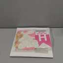 Baby Girl First Birthday Decorations-Pastel Pink White Balloons, 40 Inch Pink 1 Balloons, Happy Birthday Banner One Balloon Boxes For 1 Year Old Girl BD Decorations