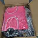 Updated Dog Wheelchair for Back Legs, Small Dog Wheelchair with Wheels, Light Weight Pet Wheelchair for Leg Support Helps Senior,Injured,Paralyzed, M & Pink