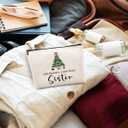 kdqua Sister Gifts Makeup Bag, Best Sisters Gifts for Christmas from Bother, Sister Gift for Christmas Birthday from Sisters Bags Zipper Pouch Travel Organizer Toiletry Bag Cosmetic Bags