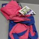 Y- STOP Kids Pod Swing Seat, Hanging Hammock Chair Swing with Inflatable Pillow, Sensory Swing Chair with Pocket for Outdoor and Indoor (Pink and Blue)