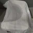 Squatty Potty Simple Curve Bathroom Toilet Stool 7" White