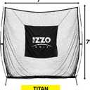 Izzo Titan Golf Practice Hitting Net