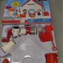 Cra-Z-Art Snoopy SNO-Cone Machine, Snow Cone Shaved Ice Maker Ice Shaver, Snoopy House Shaped Shaved Ice Maker Comes with Fruit Punch Flavor Packet, Ages 6 and Up, White