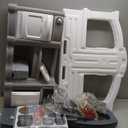 Step2 Fun with Friends Kids Kitchen Playset, Indoor/Outdoor Kitchenette with Lights & Sounds, Durable Plastic, 25-Piece Toy Accessories, Toddlers 2+ Years, Gray