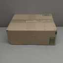 4 Pack 8 Inch Rubber Replacement Tire, Semi-Pneumatic Tire Plastic Wheel with 1/2-Inch Bore Offset Axle for Hand Trucks, Lawnmowers, Utility Carts, Black