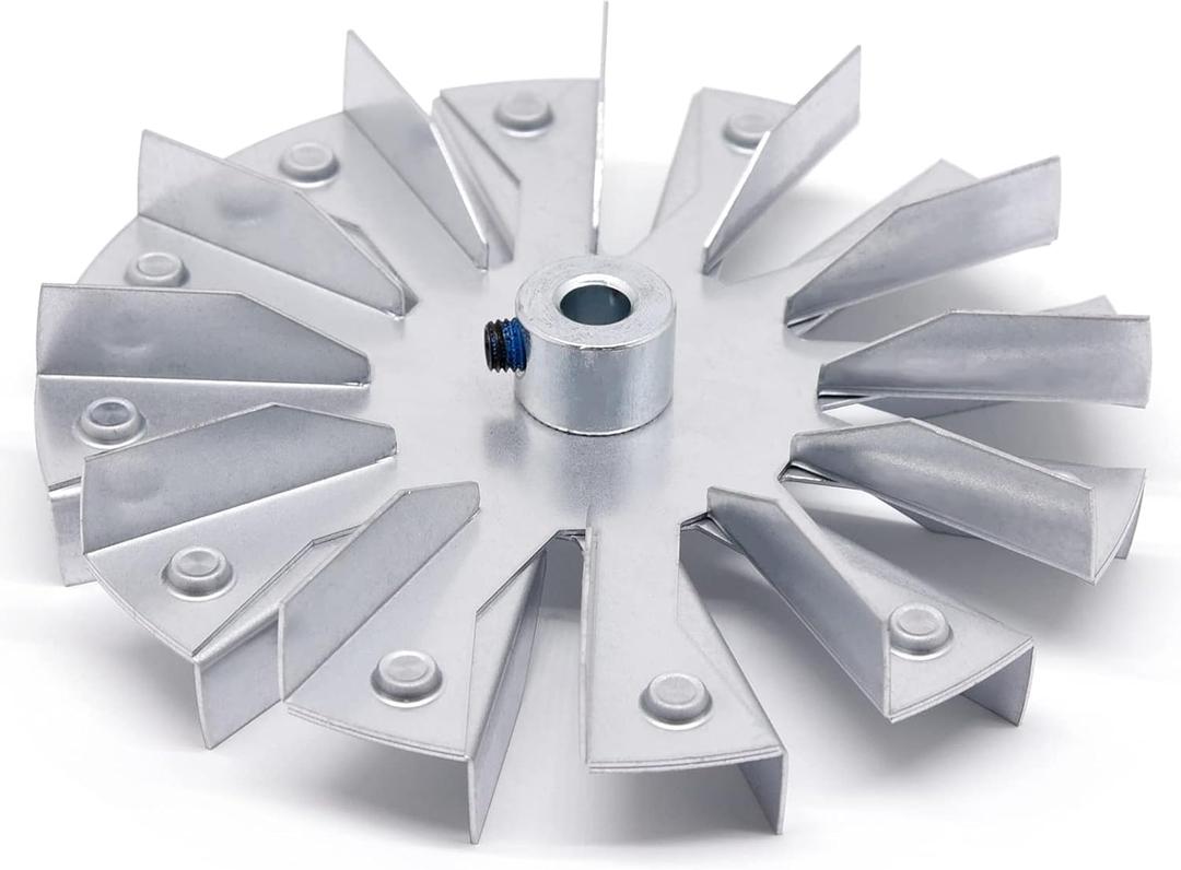 Criditpid Replacement 3-20-502221 Double Paddle Exhaust Fan Blade for Harman P68, XXV, P43, P61, P38, P38+ Pellet Stoves, 5" Double-sided Motor Blade for Harman Advance, Accentra 52i.