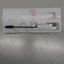 Heated Eyelash Curler, 2-in-1 Clip-Type Design, 3 Temperature Modes, USB Rechargeable Electric Eyelash Curler, 24H Long-Lasting Curl, Gift for Women & Girls, White-DD