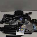 Modern Rainfall Shower Head with Handheld Shower Spray, 26-Inch Adjustable Height Slide Bar, High Pressure Dual Shower Head Combo, 3-Way Diverter for Easy Reach, 5-Foot Hose - Matte Black