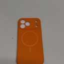 Miracase Magnetic for iPhone 17 Pro Max Case, Compatible with MagSafe, Integrated Silicone Camera Control Cover, 3.0mm Thicken Shockproof Drop Protection Phone Case for 17 ProMax, Orange