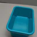 Teacher Created Resources Teal Small Plastic Storage Bin